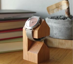 ハコア 木製 腕時計スタンド WatchStand House