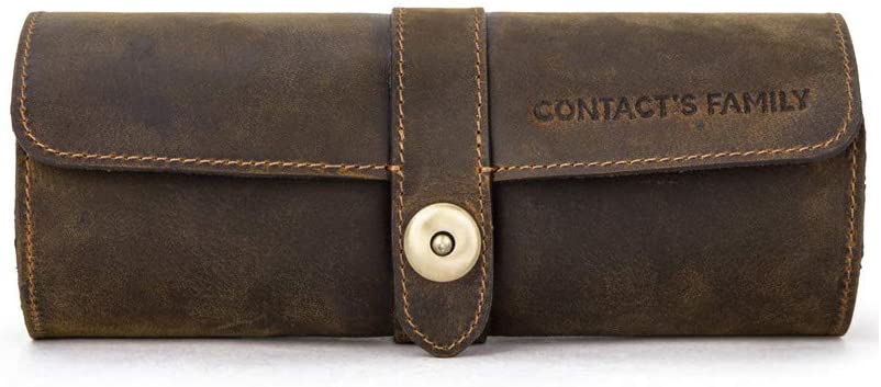 Whatna 天然 牛革 腕時計ケース